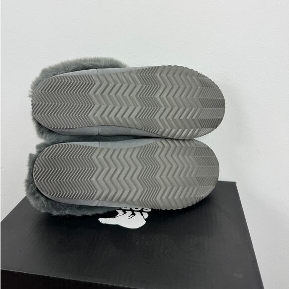New Sorel Coffee Run Slippers in Quarry Suede Women's Size 10 - Picture 10 of 10